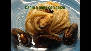 Cacio e pepe con cozze [upl. by Angele411]