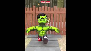 A abelha picou o filho do Hulk 😂😂😂  paródia do mrxelt shorts [upl. by Hessler522]