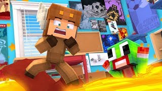 Minecraft Daycare  FLOOR IS LAVA CHALLENGE w UNSPEAKABLEGAMING [upl. by Zachar]