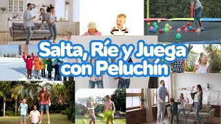 🎉 ¡Salta Ríe y Juega con Peluchín  Canción Infantil para Brincar y Divertirse 🎶 [upl. by Nalyk]