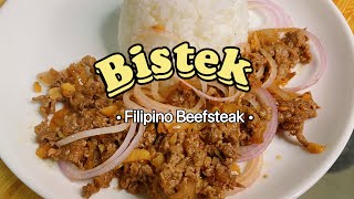 Easy Bistek Tagalog Recipe  Filipino Beefsteak recipe [upl. by Asha855]