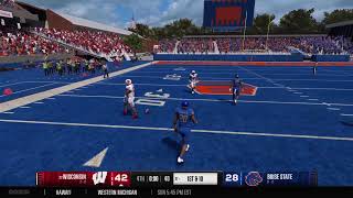 Wisconsin Badgers 2027 Week 4 vs Boise State [upl. by Glorianna]