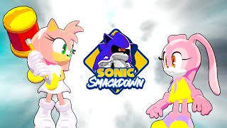 AMY vs CREAM amp CHEESE Hardest Difficulty Sonic Smackdown PC [upl. by Friedrick]