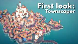 First Look Townscaper [upl. by Enilarak]