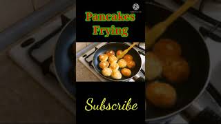 Pancakes Frying  Cakes shorts  cookingshorts cookingvideos youtubeshorts shorts shortvideo [upl. by Michaele]