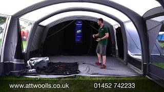 Vango Tahiti II Air 850XL Tent Review 2021 [upl. by Nerha]