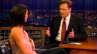 Bridget Moynahan on quotLate Night with Conan OBrienquot  12903 [upl. by Noitna]