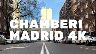 WALKING TOUR CHAMBERÍ  MADRID 4K NOVEMBER2021 [upl. by Hannus333]