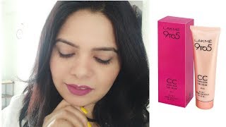 लक्मे सी सी क्रीम लगाने का सही तरीकाLakme 9 To 5 CC Cream Tutorial For OilyDry SkinIn Hindi [upl. by Balbinder718]