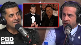 “Not A Comedian”  Jimmy Kimmel Takes Cheap Shot At Robert Downey Jr During Oscars Ceremony [upl. by Budd]