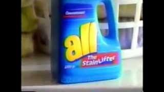 All Detergent Commercial from 1998  A Short Story [upl. by Nnyluqcaj]