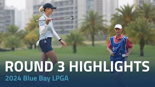 Round 3 Highlights  2024 Blue Bay LPGA [upl. by Allemat606]