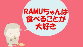 RAMUちゃんは食べることが大好き [upl. by Noisla479]