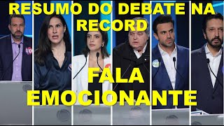 🔥DEBATE TEM FALA EMOCIONANTE🔥 [upl. by Leahci]