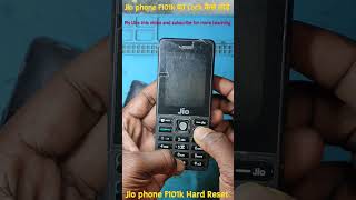 jio phone ka lock kaise tode  jio phone ka lock kaise tode f101k  hard reset jio phone f101k [upl. by Ynnek]