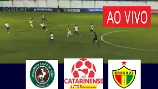 CONCORDIA X BRUSQUE AO VIVO COM IMAGEM I CAMPEONATO CATARINENSE 2024 ASSISTA HOJE [upl. by Airegin447]