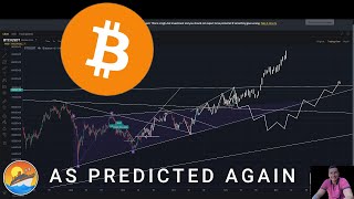 AS PREDICTED I TOLD YOU SO BITCOIN ALL TIME HIGH EVERY SINGLE MOVE PREDICTED FOR BTC [upl. by Airreis]