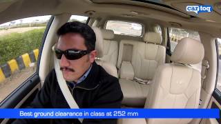 Mahindra Ssangyong Rexton RX7 AT AWD Video review by CarToqcom [upl. by Ecitnirp808]