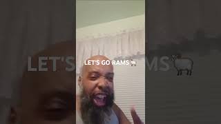 Rams vs 49ers nfl rams lion nflfamilyfight fypyoutube [upl. by Auhsaj288]