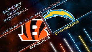 Bengals vs Chargers Live Play by Play amp Reaction [upl. by Eugor]