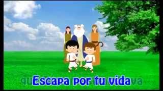 Sodoma y Gomorra  Escapa por tu vida  Canto Infantil Cristiano [upl. by Schober]