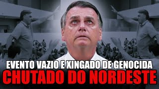 Bolsonaro é CHUTADO de SERGIPE  Evento VAZIO no NORDESTE e GRITO de GENOCIDA [upl. by Eimmak]