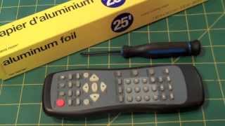 Quick Hack Boost Range of TV Remote [upl. by Cirri]