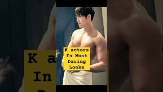 Korean actors showing abs😍koreanstars handsome abs [upl. by Trellas]