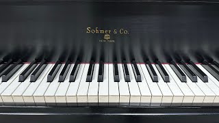 Piano Technician Quality Inspection Run Through of 1979 Sohmer Model 57 Grand Piano [upl. by Belayneh642]