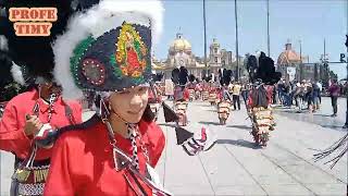 V ANIVERSARIO Matlachines “Morenita” de Torreón Coah en La Villa de Guadalupe CDMX tradiciones [upl. by Seigel231]