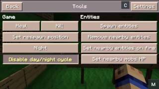 MINECRAFT PE  TOO MANY ITEMS MOD  ANDROID  ACTUALIZACION CON MUCHAS MAS OPCIONES [upl. by Christy513]