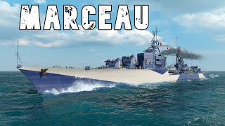 World of WarShips Marceau  4 Kills 262K Damage [upl. by Goines]