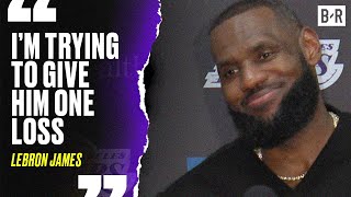 LeBron James on Battling Father Time in Year 21 [upl. by Esiralc]