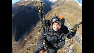 29 10 2024 Georgia Gudauri paragliding with SkyAtlantida 8 [upl. by Peppy]