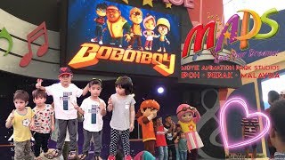 MAPS Ipoh Perak Malaysia  The Home of Boboiboy [upl. by Woermer]