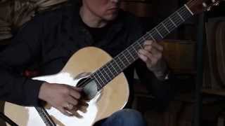 Hofner HF18 classical guitar demo [upl. by Anyotal712]