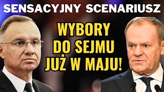 SENSACYJNY SCENARIUSZ WYBORY DO SEJMU RAZEM Z PREZYDENCKIMI [upl. by Aeuhsoj80]