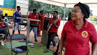 Oheneba Kissi Aboa bi akyere Eno Live band version by nana kusi Berimah [upl. by Rennold757]