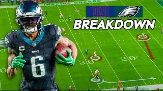 Breaking Down the Eagles CLOSE Win vs Giants [upl. by Ahsitak]