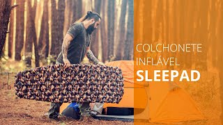 O melhor colchonete inflável para camping backpacking e trekking [upl. by Bostow]