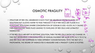 Osmotic Fragility Test [upl. by Gemperle]