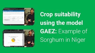 Crop suitability using the model GAEZ Example of Sorghum in Niger [upl. by Gathers]