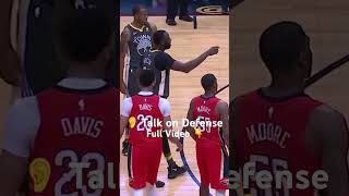 Draymond Green Talks on Defense nba basketballdefense basketball [upl. by Atsylac]