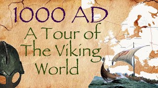 1000 AD A Tour of the Viking World  Vikings Documentary [upl. by Yenohtna]