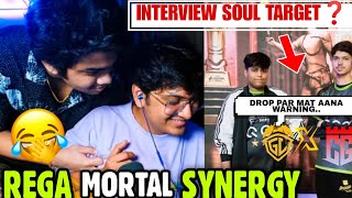 Regaltos Mortal Synergy on Live 😂 Nakul Joker Interview Soul Target❓ [upl. by Annaig]