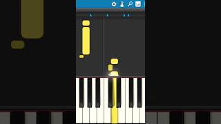 andrea sanninoabbracciamerallentatoslowpiano facile easy tutorial [upl. by Vierno]