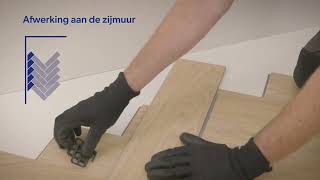 Quickstep Alpha Ciro visgraat pvc plaatsen [upl. by Htiel]