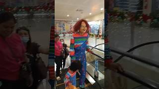 CHUCKY short  quotSM escalatorquot ytshorts hideandseek [upl. by Tuhn660]