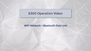 E300Base WIFI Mode  Rover Bluetooth Data Link [upl. by Assiram]