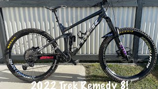 2022 TREK REMEDY 8  BIKE CHECK [upl. by Namyl]